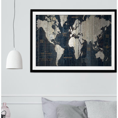 Pedra " Old World Map "