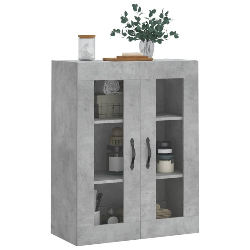 Nancey Bathroom Cabinet, Concrete Grey