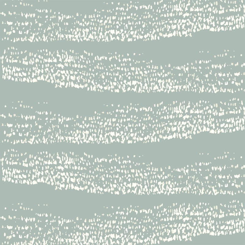 Carreau de papier peint L 10 pi x l 24 po Revel Reflections, Bleu cendré, PVC, Autocollant