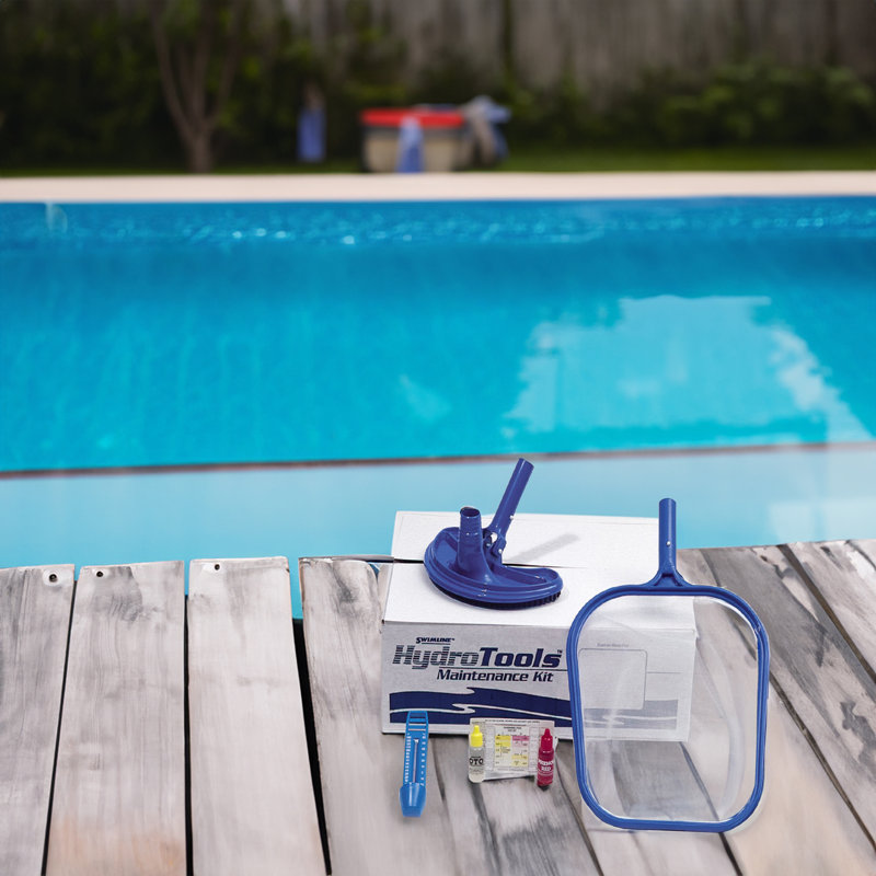 Hydrotools Basic Swimming Pool Cleaning Maintenance Kit - 13"