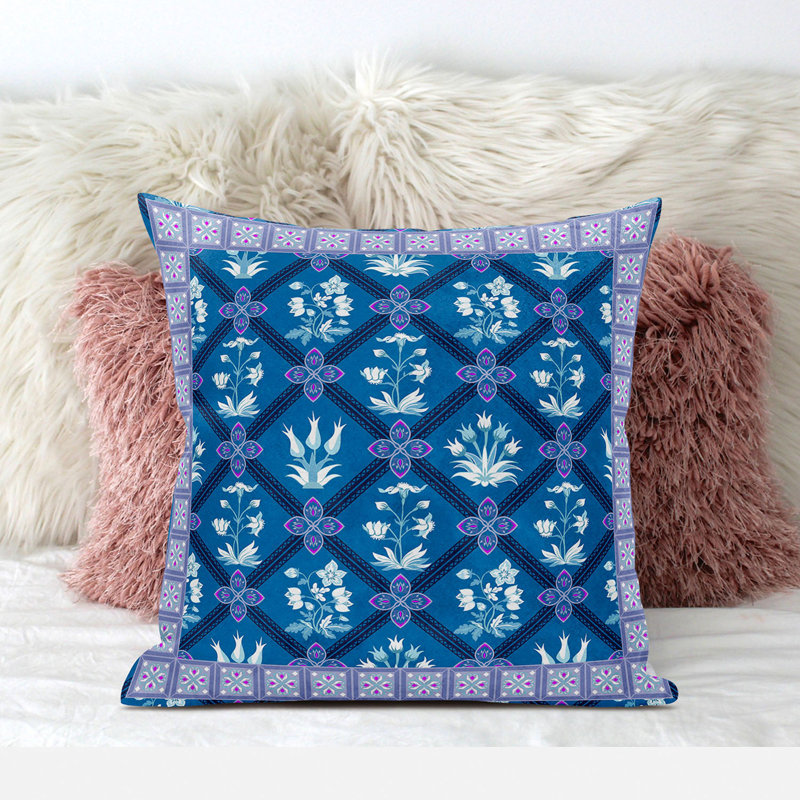 Reversible Throw Pillow, 18" x 18"