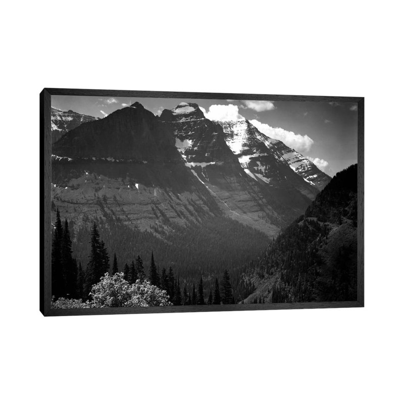 Ansel Adams by Ansel Adams - Floater Frame Gallery-Wrapped Canvas Giclée on Canvas, Black, 101.6 cm H x 152.4 cm W