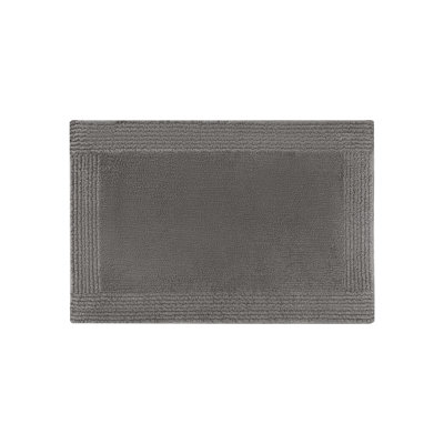 Tapis de bain réversible 100% coton 3000 x 3000 g / m² 24 po x 44 po, antidérapant, velours moyen de 0,5 po, pour une salle de bain élégante avec 1000 serviettes