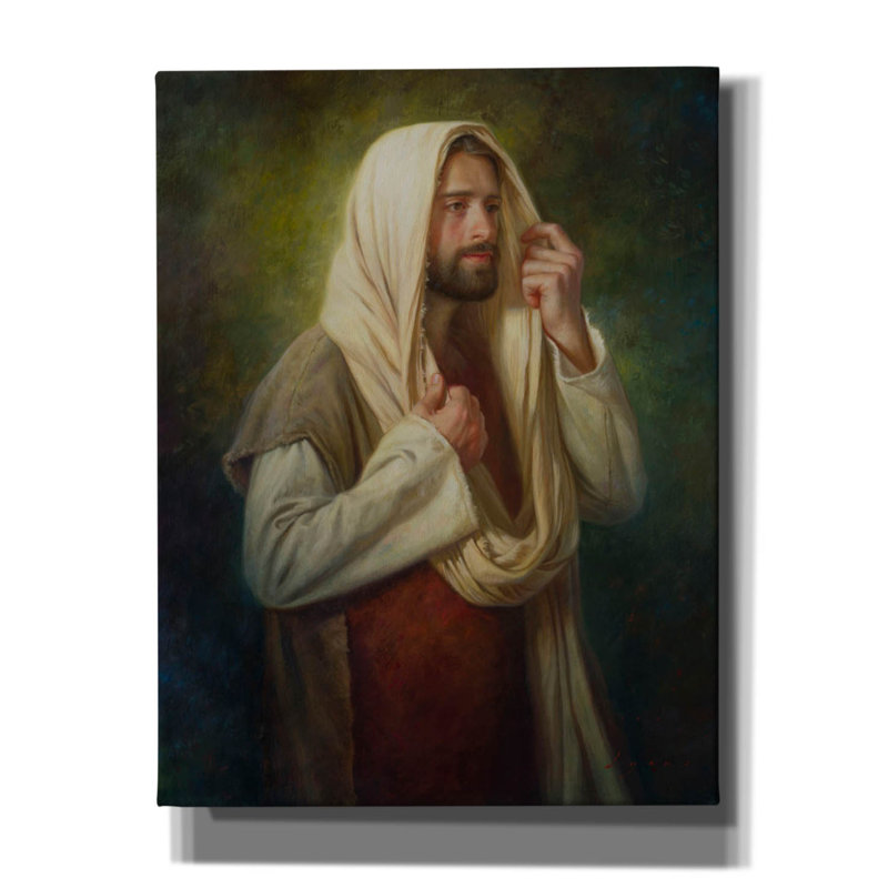 «Thy Will be Done» par Howard Lyon, art mural sur toile, L 26 po x H 34 po