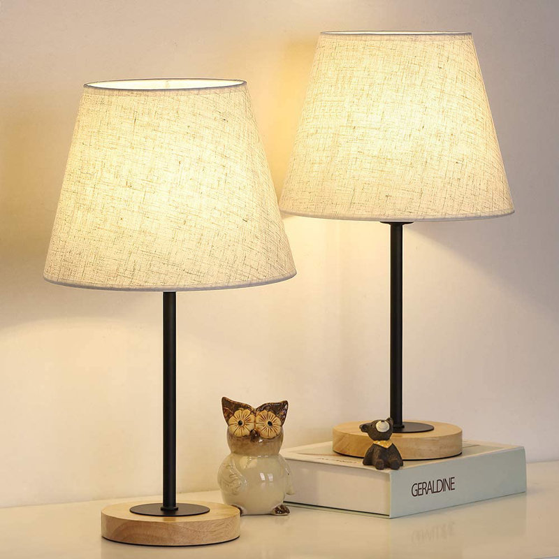 Makayela Wood Table Lamp
