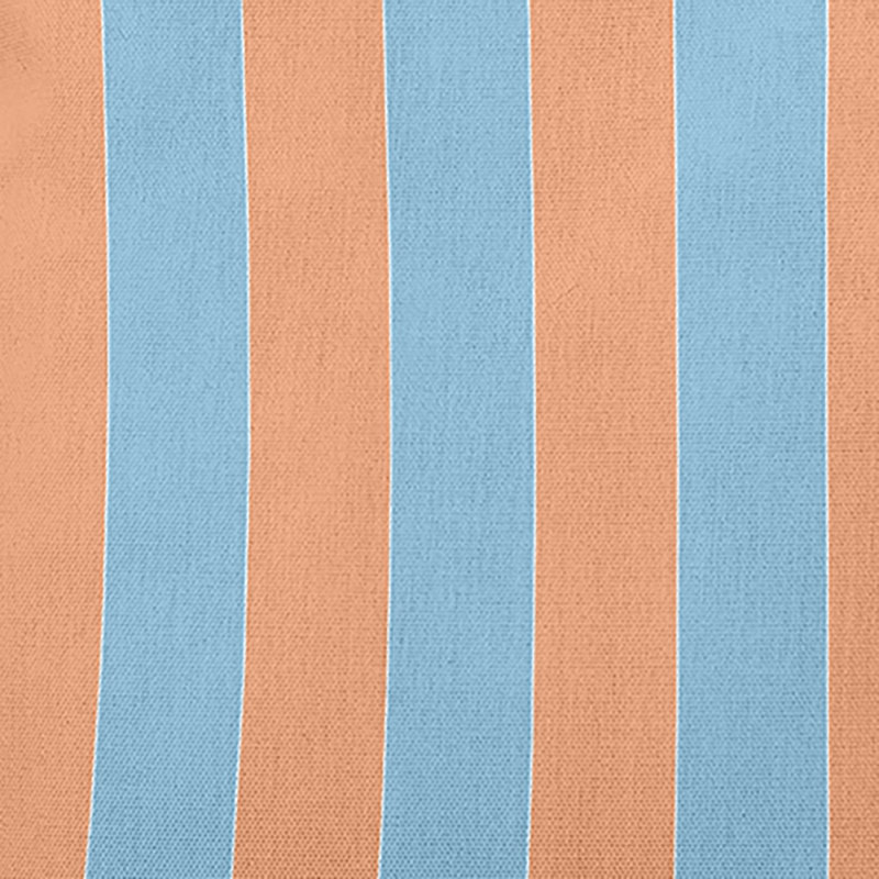 Striped Polyester Throw Pillow, 16" H x 16" W, Square