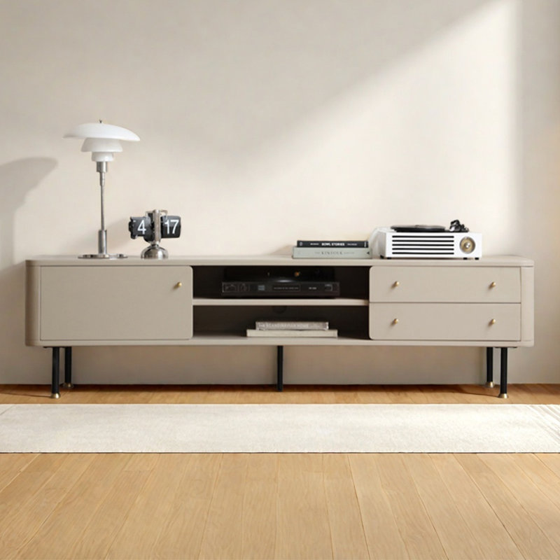 Meuble télé en bois de style moderne et simple