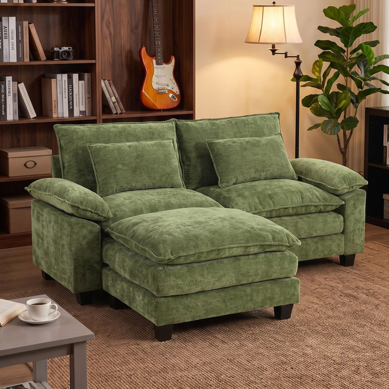 2 Seater Sofa, Green