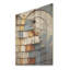 Radiant Revolve Modern Gold Spiral I - Botanicals On Wood Print-767343382