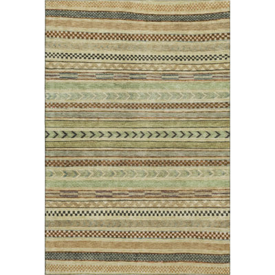 Premium Machine Washable Marasco AMF1625 Stripes Rug
