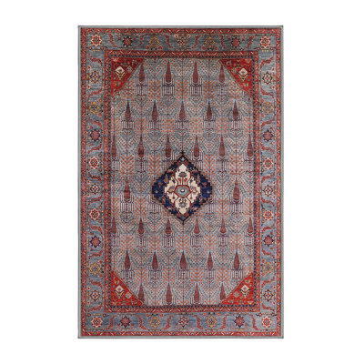 Tapis de style oriental rouge