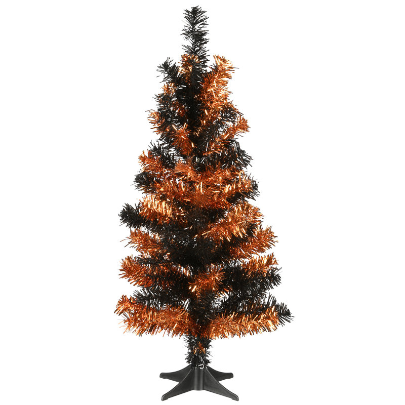Arbre de Noël 2 pi The Holiday Aisle®, Orange