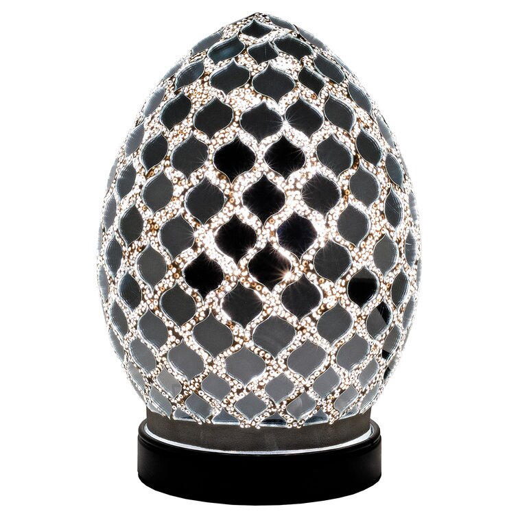 Mini Mosaic Egg 20cm Table Lamp