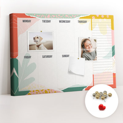 Mache Cork Corkboard / Bulletin Board