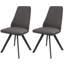 Ascutney 48cm H Upholstered Side Chair in Grey