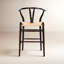 Tabouret de bar / de comptoir en bois massif Fairbanks-869017178-869017177-869017176