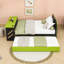 Lit de jour double avec lit gigogne simple et bureau USB-714380164