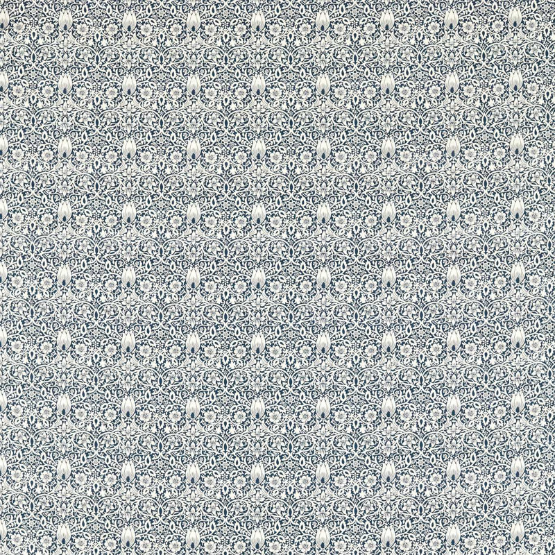 Borage Fabric, Indigo