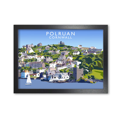 Polruan by Richard O'Neill - Single Picture Frame Print