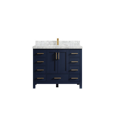 Ensemble de meuble-lavabo simple 42 po Malibu