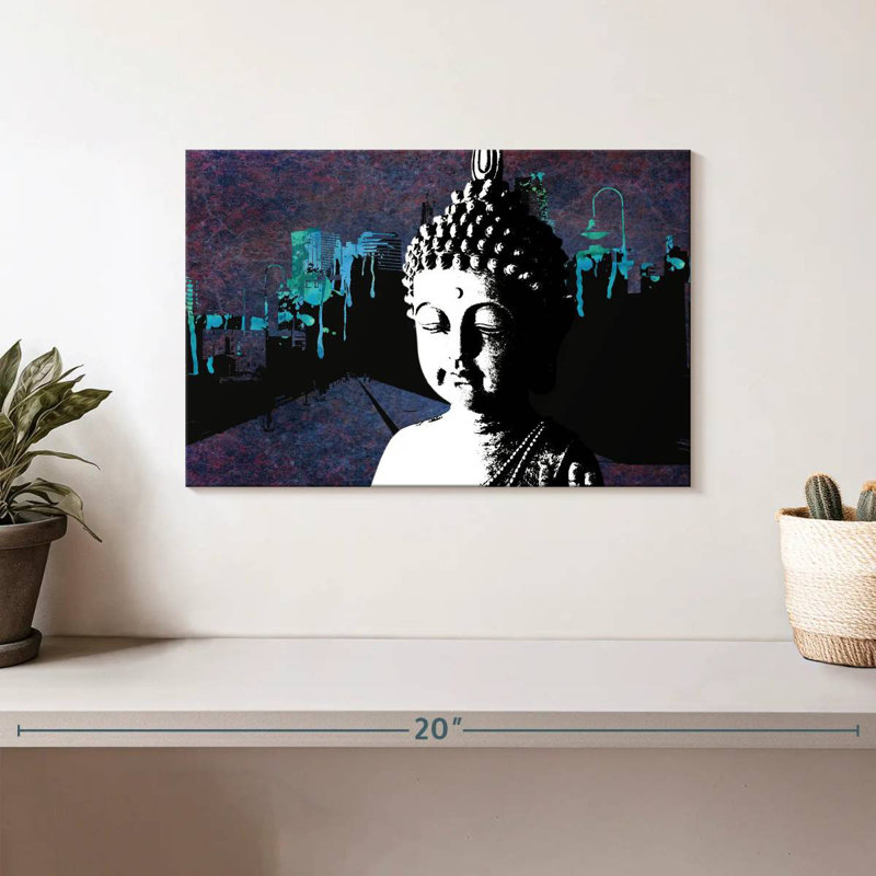 Bouddha urbain Leisha, H 8 po x l 12 po