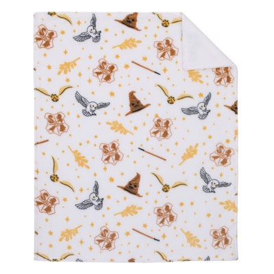 Harry Potter Baby Blankets White Baby Blanket