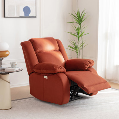 Fauteuil inclinable électrique avec appui-tête réglable Brittnea