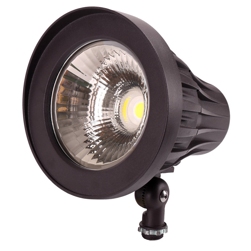 Projecteur à DEL en acier intégré