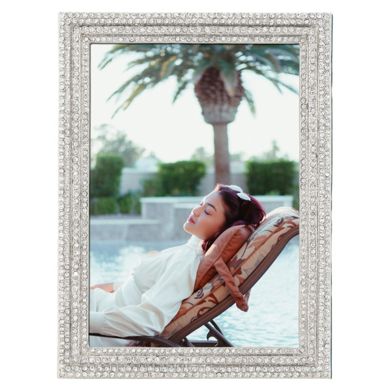 Metal Picture Frame, 5" W x 7" H