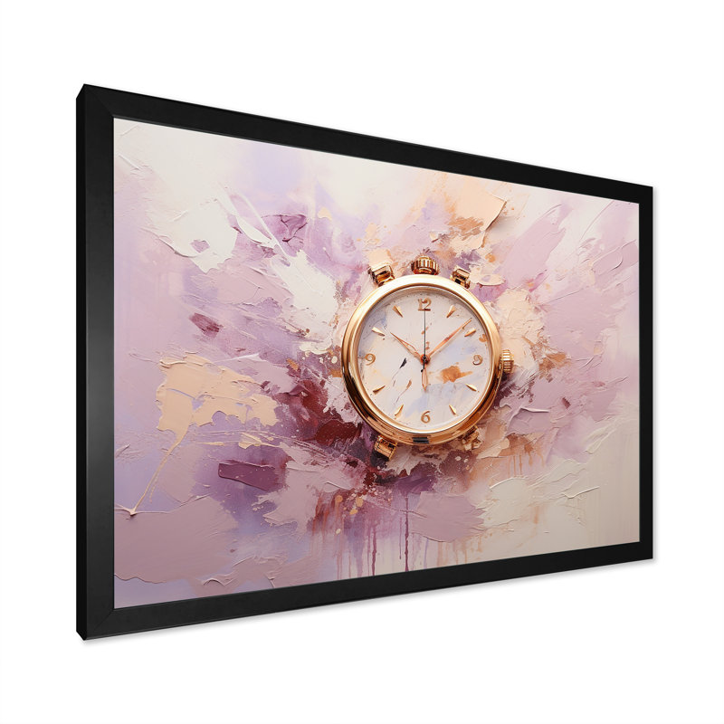 Minimalisme, impression sur toile I Watches, Cadre simple noir, H 12 po x l 20 po x P 1 po