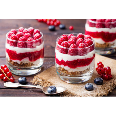 " Raspberry Dessert Cheesecake "