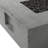 Ella Square Concrete Propane Fire Pit Table-97550384