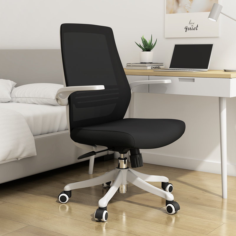 Modern Ergonomic Executive Mesh Office Chair with Adjustable Arms, Black