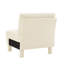 Canapé sans accoudoirs avec coussin en polyester Lucas - beige-956034779