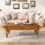 Table basse rectangulaire en bois avec tiroir de rangement-118626419