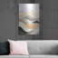 Ebern Designs « Black & Beige Landscape 1 » par Petals Prints Design, tableau mural en métal, 30,5 cm x 40,6 cm-1171568186