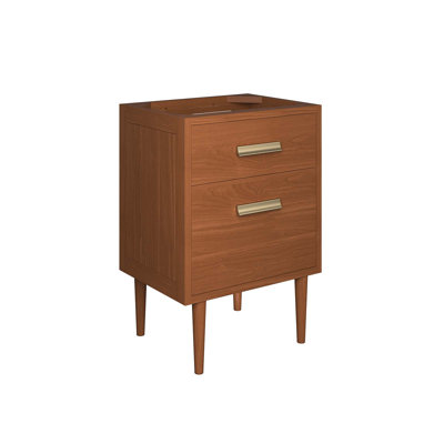 Modway Cassia 23.5'' Single Bathroom Vanity Base Only in Natural