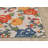 Floral Machine Woven Indoor / Outdoor Area Rug-392974249-351771353