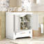 Meuble-lavabo luxueux avec lavabo en céramique et portes à fermeture douce-116561028