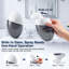 Mini bidet portatif rechargeable pour bidet de toilette hygiénique imperméable à l'eau 2 x 250 ml Bouteille Peri pour les soins post-partum-125591933