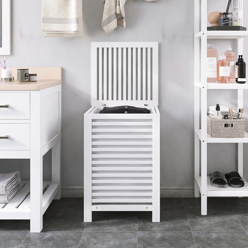 Bamboo Laundry Room Organiser