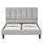 Upholstered Tufted Platform Bed-1920537188