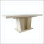 Table de salle à manger extensible Travertine