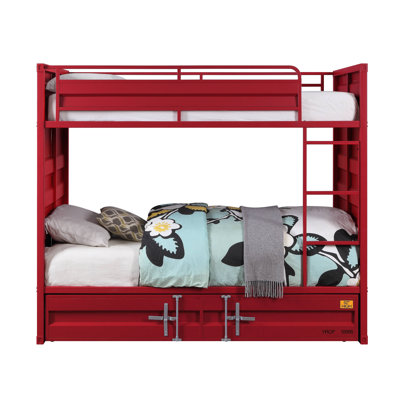 Hubbert Kids Twin Bunk Bed