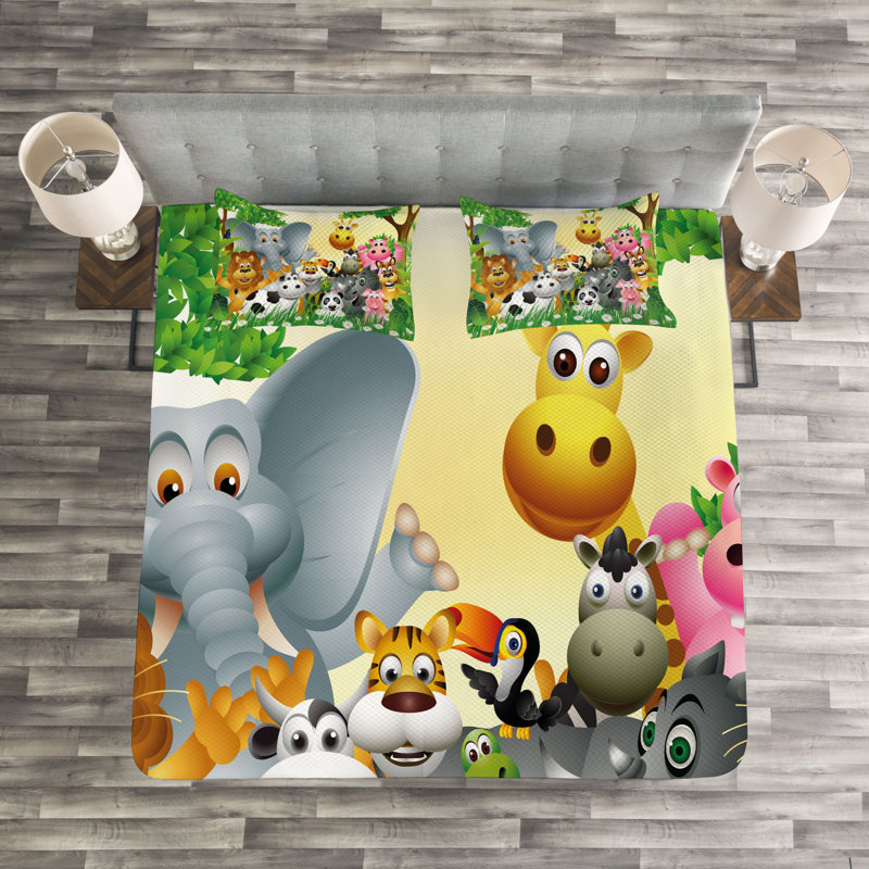 Flick Kids Bedspread Set with Cushion Cover, 220 x 264 cm