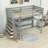 Halid Kids Twin 3 Drawers Wood Loft Bed with Desk and Shelves-1501884973