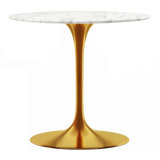 Tazio Round Marble Dining Table