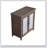 Rustic Natural Aged Brown Solid Wood Transitional Storage Cabinet – 31.89/