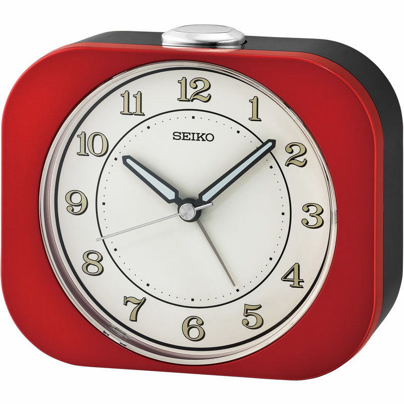 Alarme de chevet, quartz, rouge, Rouge