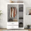 Armoire 3 portes avec 2 tiroirs-1887808323